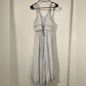 American Eagle Cottagecore Corset Midi Dress